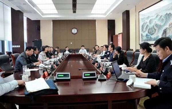 江苏省内审协会行政政法专业委员会召开工作会议